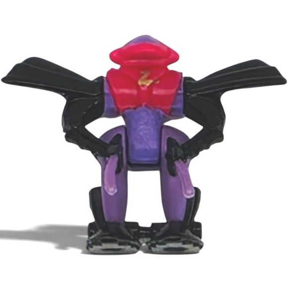 Galoob Other - Vintage 1994 Galoob Mini Z-Bots Wingzing Divebom Purple Red Robot Figure 1 inch